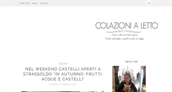 Desktop Screenshot of colazionialetto.com